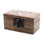 Wooden Box White Washed 